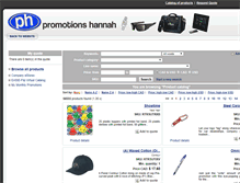 Tablet Screenshot of hannah.distributorcatalogs.com